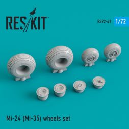 Mil Mi-24 (Mi-35) wheels 1:72