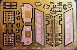Mirage F1 EQ/ED Detail set 1:72