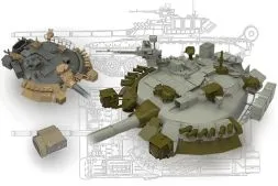 T-80UK Conversion set 1:35