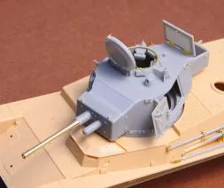 Toldi II (B40) corrected turret (with barrel) 1:35
