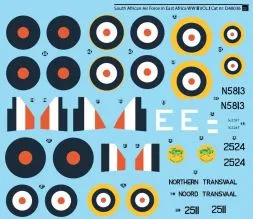 South African Air Force in East Africa WW II VOL.I 1:48