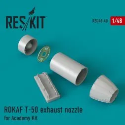 ROKAF T-50 exhaust nozzle for Academy 1:48