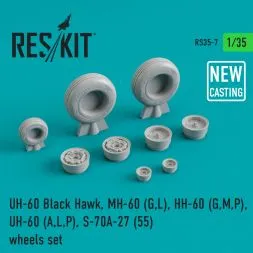 UH-60 Black Hawk wheels set 1:35