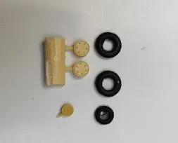 MiG-21F/F-13 wheels 1:72