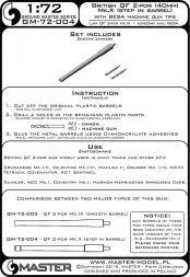 British QF 2-pdr (40mm) - version Mk.X 1:72