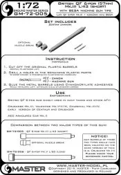 British QF 6-pdr (57mm) - version Mk.III 1:72