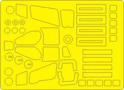 Mil Mi-24A Hind BASIC mask for Zvezda 1:72