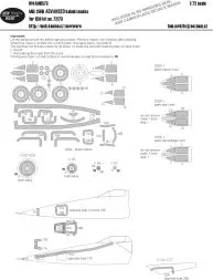 MiG-25RB ADVANCED mask for ICM 1:72