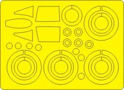 MiG-25RB BASIC mask for ICM 1:72