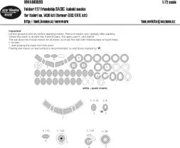 Fokker F27 Friendship BASIC mask for Italeri 1:72