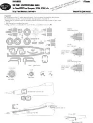 MiG-25RBT ADVANCED mask for Revell 1:72