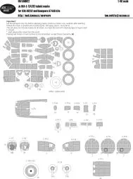 Ju 88A-5 BASIC mask for ICM 1:48