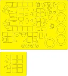 Ju 88A-5 BASIC mask for ICM 1:48