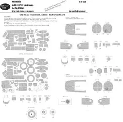 Ju 88D-1 EXPERT mask for ICM 1:48
