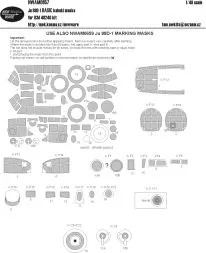 Ju 88D-1 BASIC mask for ICM 1:48