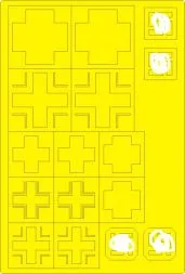 Ju 88D-1 MARKING mask 1:48