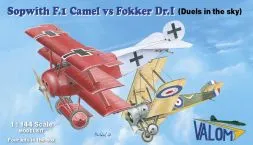 Sopwith F.1 Camel vs Fokker Dr.I 1:144