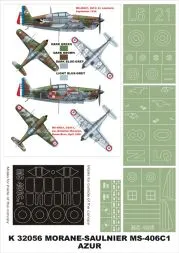 MS 406C1 super mask for Azure 1:32