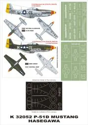 P-51D super mask for Hasegawa 1:32