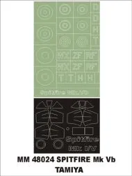 Spitfire Mk Vb maxi mask for Tamiya 1:48