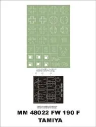 Fw 190F-8 maxi mask for Tamiya 1:48