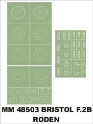 Bristol F.2B maxi mask 1:48