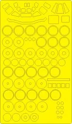 Tu-95MS BASIC mask for Trumpeter 1:72