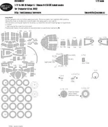Tu-16K-26/ Chinese H-6 BASIC mask for Trumpeter 1:72
