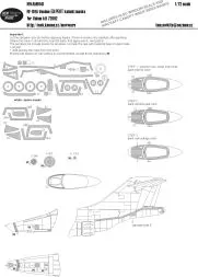 RF-101A Voodoo EXPERT mask for Valom 1:72