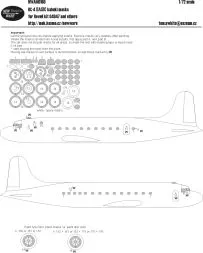 DC-4 BASIC mask for Revell 1:72