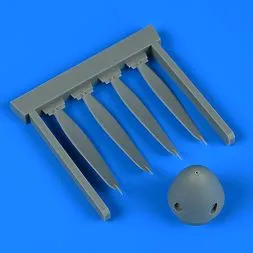 P-51D Mustang propeller for Airfix 1:48