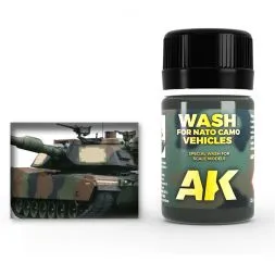 NATO camo vehicles wash 35ml