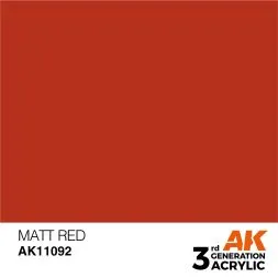 Red Matt 17ml