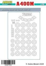 A400M mask for Revell 1:72