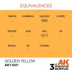 Golden Yellow 17ml