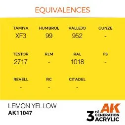 Lemon Yellow (3G) 17ml
