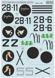 SM-79 Sparviero in the Spanish Civil War 1:48