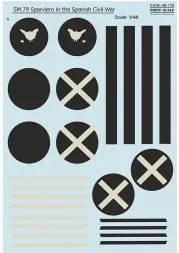 SM-79 Sparviero in the Spanish Civil War 1:48