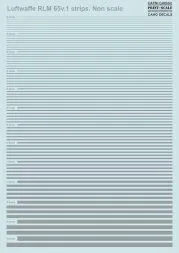 Luftwaffe RLM 65v.1 strips