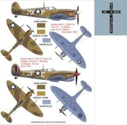 Spitfire Mk.Vc super mask for Hasegawa 1:32