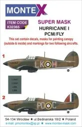Hurricane I super mask for PCM/ Fly 1:32