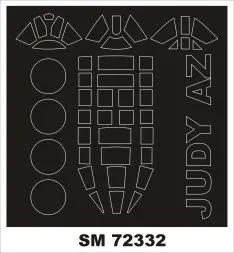 D4Y5 Judy mask for AZmodel 1:72