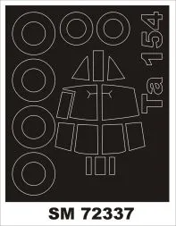 Ta-154 mask for Hasegawa 1:72
