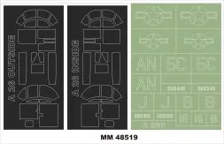 A-26B-15 maxi mask for ICM 1:48