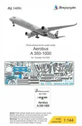 Airbus A350-1000 detail set for Zvezda 1:144