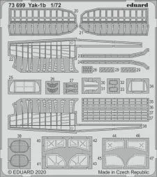 Yak-1b P.E. set for Arma Hobby 1:72