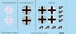Fw 190A-5 national insignia 1:72