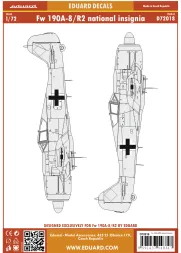 Fw 190A-8/ R2 national insignia 1:72