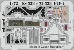 F4F-4 P.E. set for Airfix (Zoom) 1:72