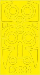 FGR.2 Phantom mask for Airfix 1:72